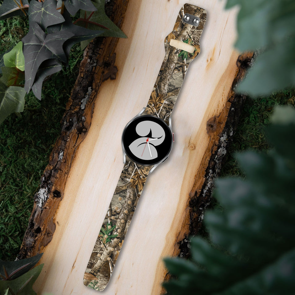Realtree Edge HD Watchband for Samsung, Garmin, Fossil, and More for Samsung, Garmin, Fossil, and More - Wear with style