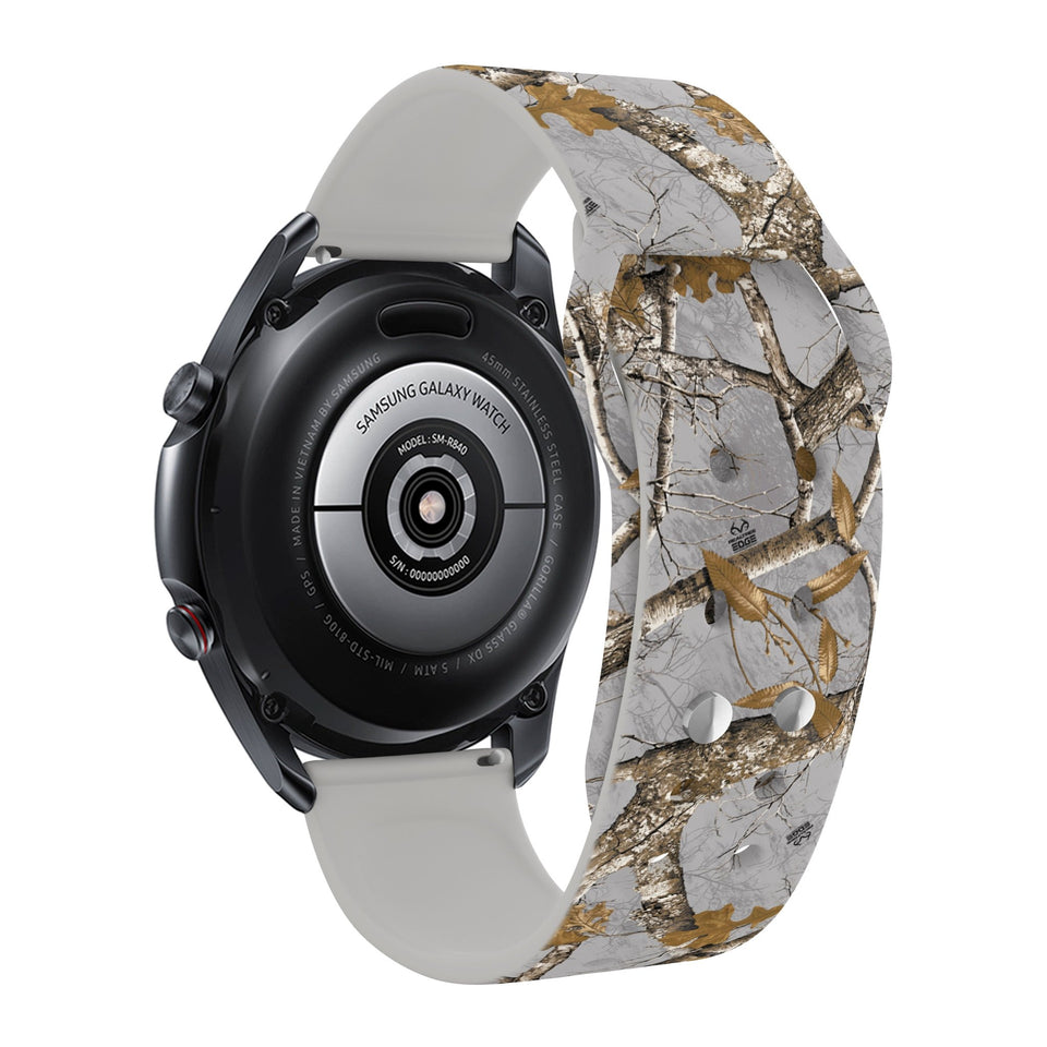 Realtree Edge HD Watchband for Samsung, Garmin, Fossil, and More for Samsung, Garmin, Fossil, and More - Wear with style