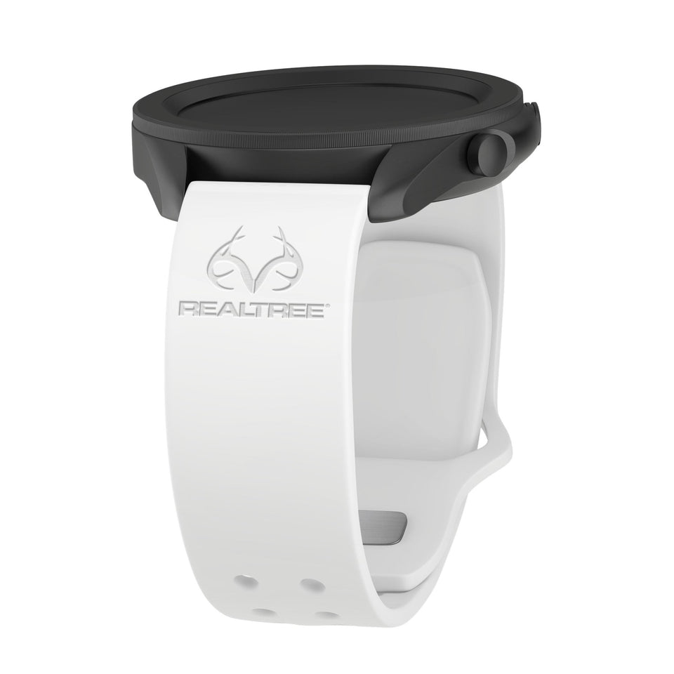 Realtree Engraved Silicone Watchband for Samsung, Garmin, Fossil, and More for Samsung, Garmin, Fossil, and More - Wear with style