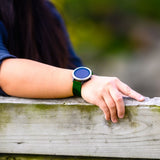Realtree Engraved Silicone Watchband for Samsung, Garmin, Fossil, and More for Samsung, Garmin, Fossil, and More - Wear with style