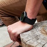 Realtree Engraved Silicone Watchband for Samsung, Garmin, Fossil, and More for Samsung, Garmin, Fossil, and More - Wear with style