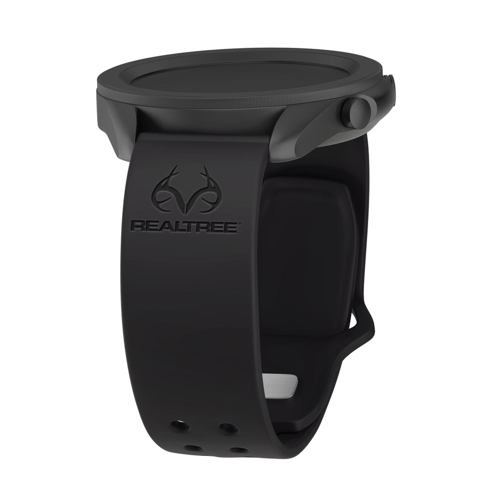 Realtree Engraved Silicone Watchband for Samsung, Garmin, Fossil, and More for Samsung, Garmin, Fossil, and More - Wear with style
