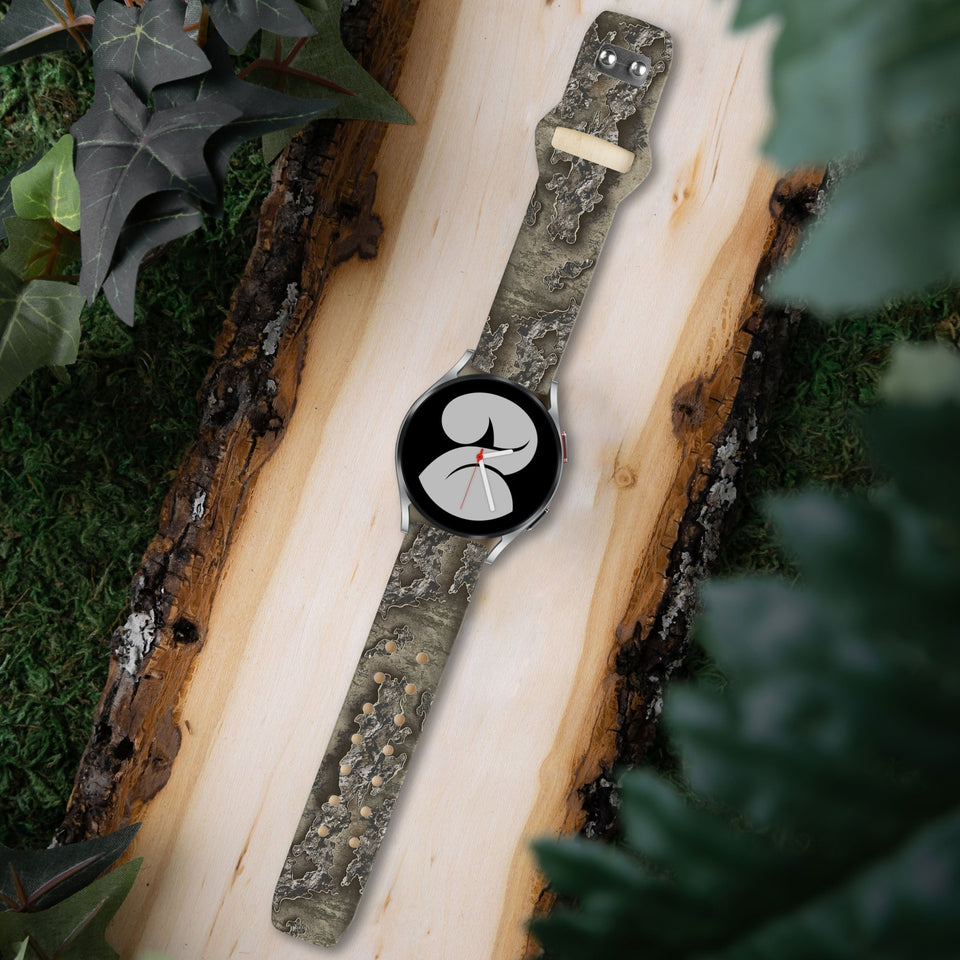 Realtree Excape HD Watchband for Samsung, Garmin, Fossil, and More for Samsung, Garmin, Fossil, and More - Wear with style