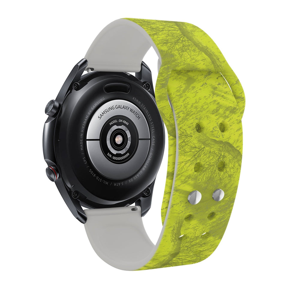 Realtree Fishing HD Watchband for Samsung, Garmin, Fossil, and More for Samsung, Garmin, Fossil, and More - Wear with style