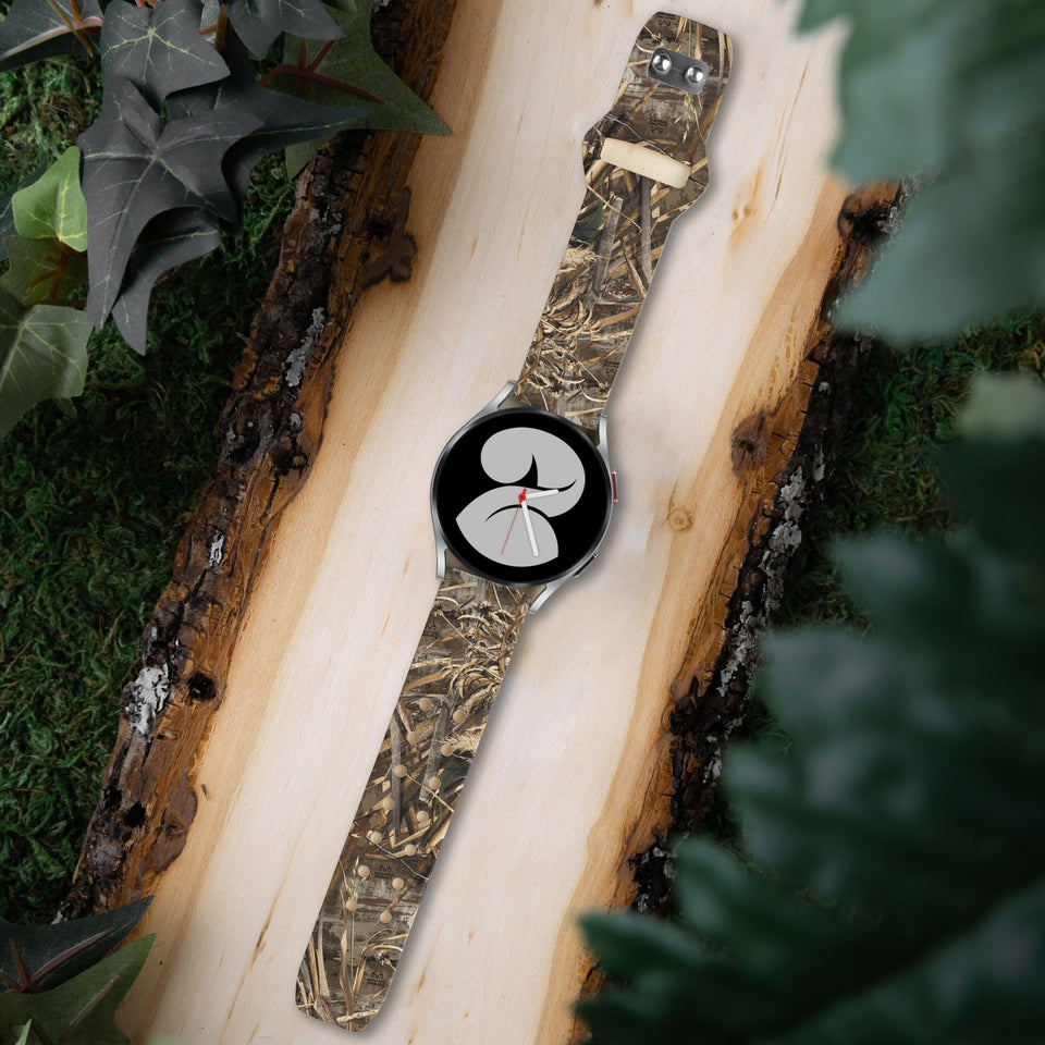 Realtree Max 5 HD Watchband for Samsung, Garmin, Fossil, and More for Samsung, Garmin, Fossil, and More - Wear with style