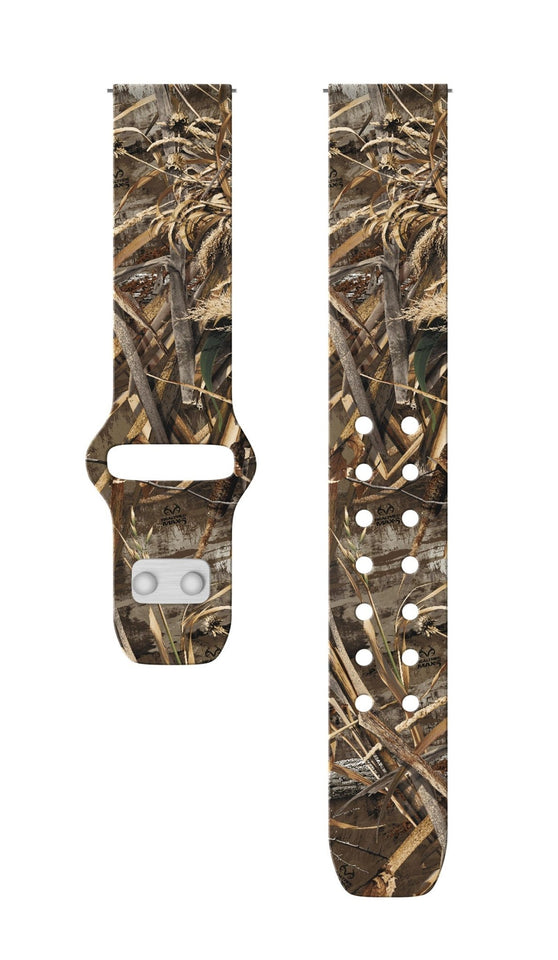 Realtree Max 5 HD Watchband for Samsung, Garmin, Fossil, and More for Samsung, Garmin, Fossil, and More - Wear with style
