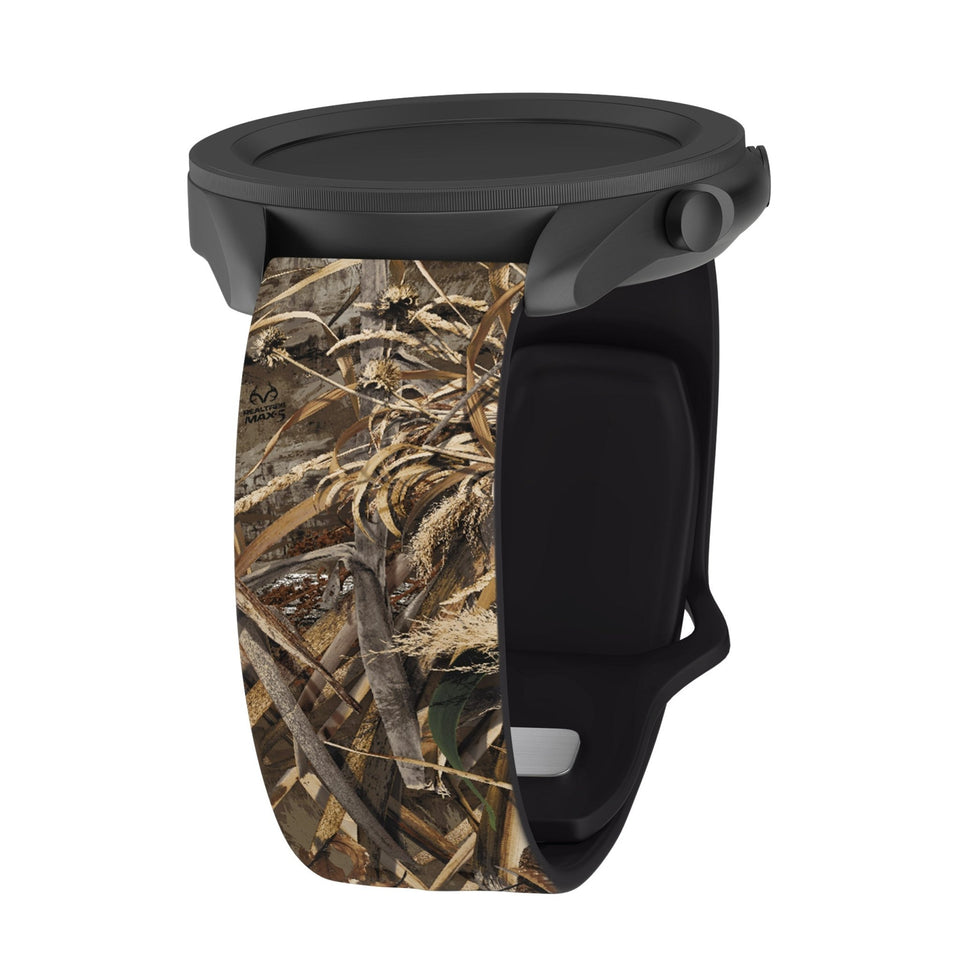 Realtree Max 5 HD Watchband for Samsung, Garmin, Fossil, and More for Samsung, Garmin, Fossil, and More - Wear with style