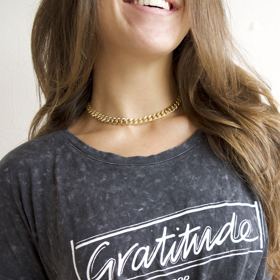 Rebel Gold Choker - Wear with style