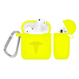 Registered Nurse First Responder AirPods Case Gen 1 & 2 Cover Engraved Neon - Wear with style