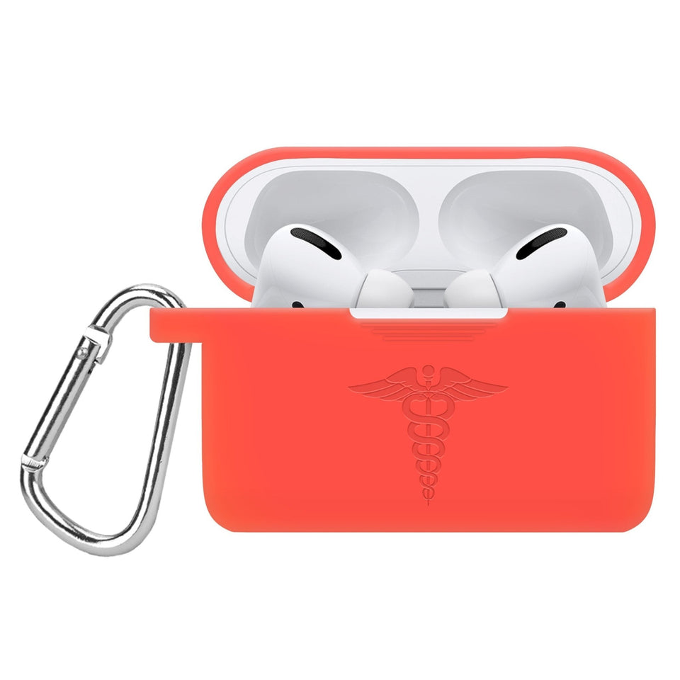 Registered Nurse First Responder Engraved AirPods Pro 1 & 2 Case Cover Neon - Wear with style