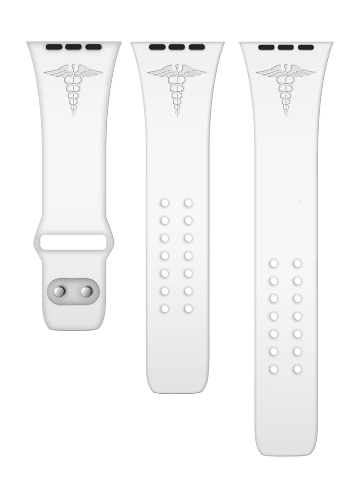 Registered Nurse First Responder Engraved Apple Watch Band - Wear with style