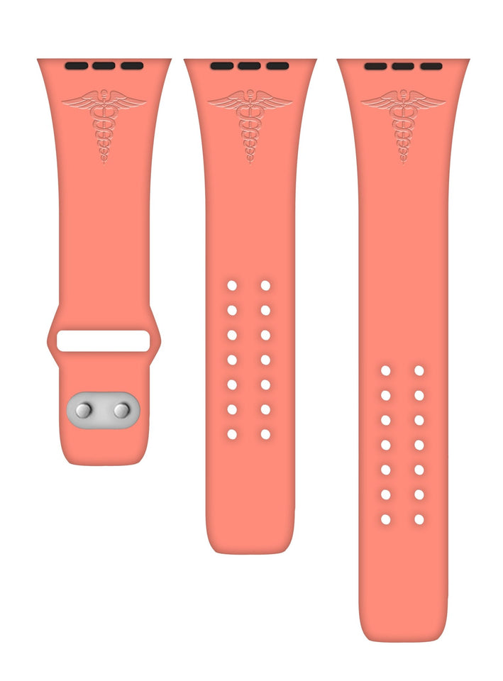 Registered Nurse First Responder Engraved Apple Watch Band - Wear with style
