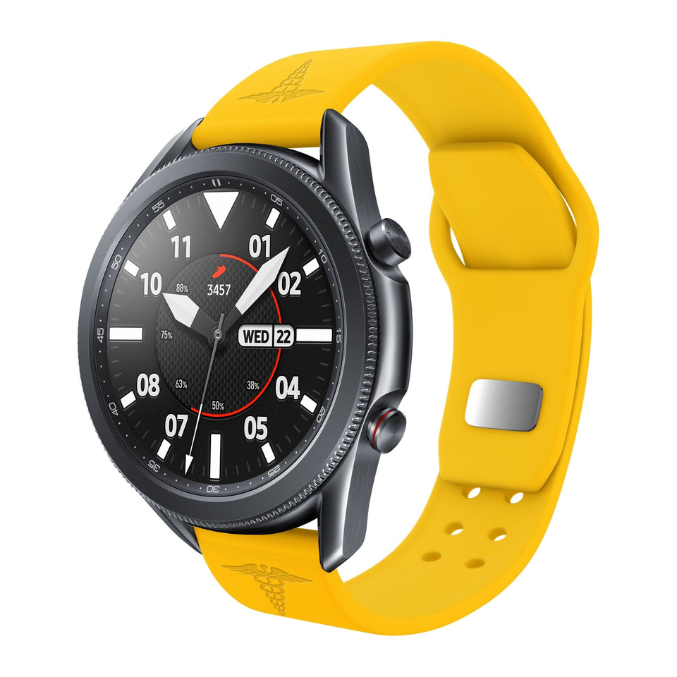 Registered Nurse First Responder Watchband for Samsung, Garmin, Fossil, and More for Samsung, Garmin, Fossil, and More - Wear with style