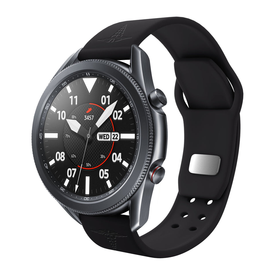Registered Nurse First Responder Watchband for Samsung, Garmin, Fossil, and More for Samsung, Garmin, Fossil, and More - Wear with style