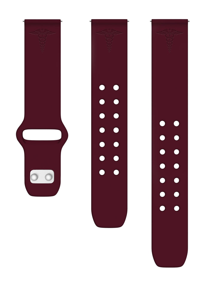 Registered Nurse First Responder Watchband for Samsung, Garmin, Fossil, and More for Samsung, Garmin, Fossil, and More - Wear with style