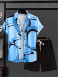 Resort wear Luxury Style Men's Short-sleeved outfit - Wear with style