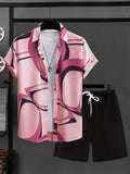 Resort wear Luxury Style Men's Short-sleeved outfit - Wear with style