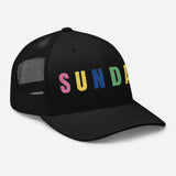 SUNDAY Embroidered Golf Hat for Women - Birdie Pop Collection