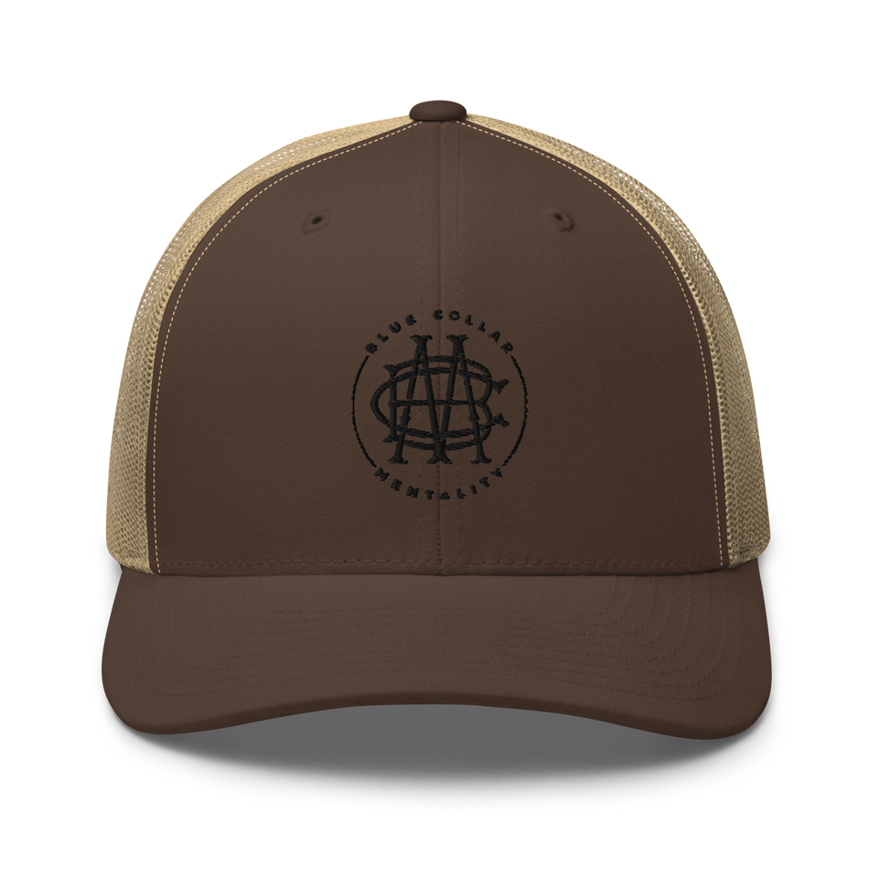 Monogram Trucker Cap (Yupoong 6606)