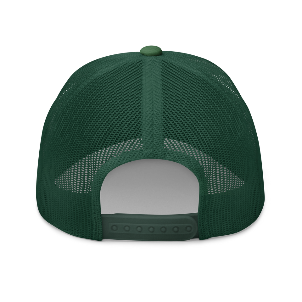 Monogram Trucker Cap (Yupoong 6606)