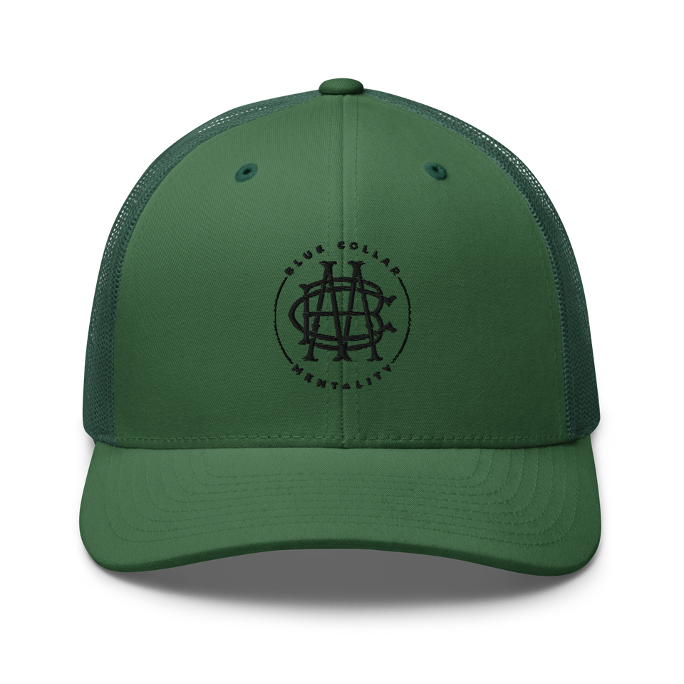 Monogram Trucker Cap (Yupoong 6606)