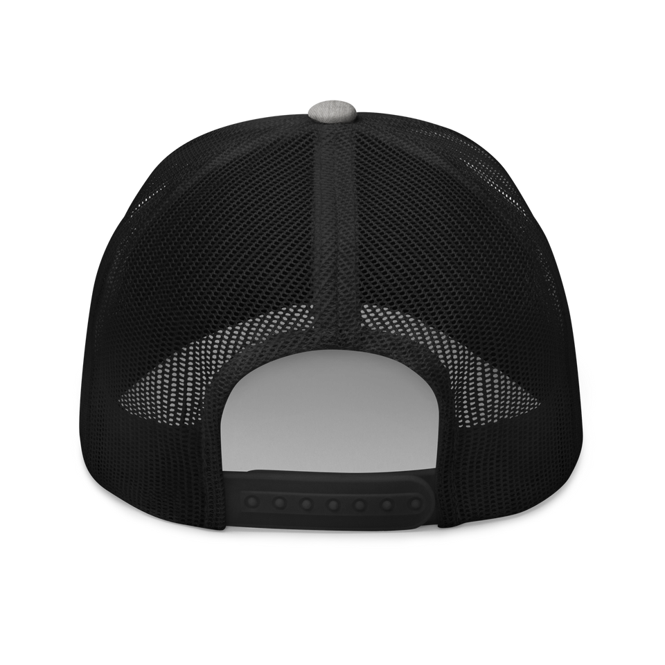 Monogram Trucker Cap (Yupoong 6606)