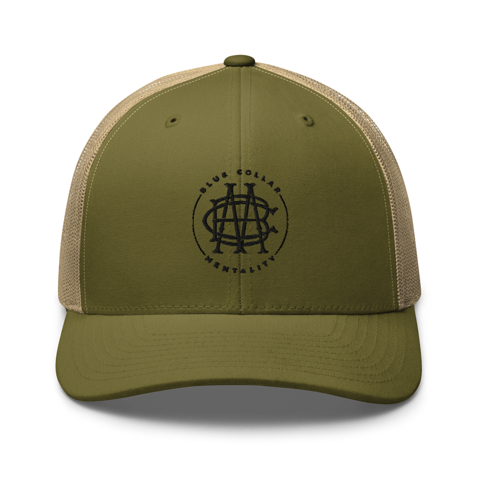 Monogram Trucker Cap (Yupoong 6606)