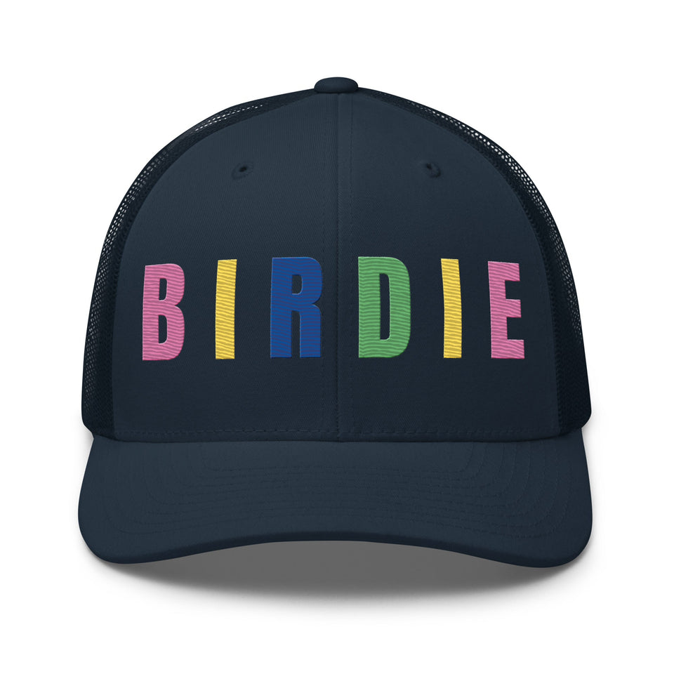 BIRDIE Embroidered Golf Trucker Hat – Birdie Pop Collection