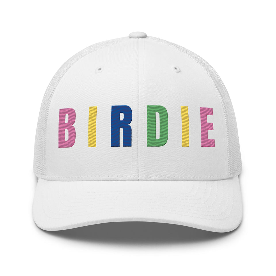 BIRDIE Embroidered Golf Trucker Hat – Birdie Pop Collection