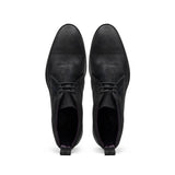 46-602-BLK REZZA Suede Calfskin Chukka Boot Black