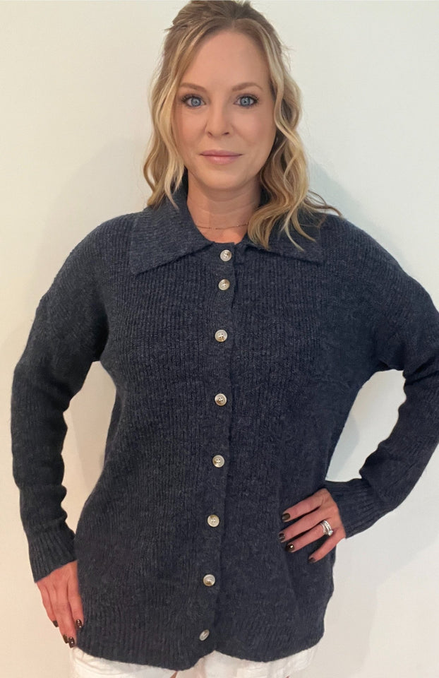 Riverbend Cardigan-Navy - Wear with style