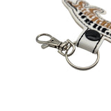 German Shepherd Keychain Tab, Embroidered Dog Breed Bag Tag, K9 Mom Gift, Service Dog Zipper Pull, GSD Key Fob