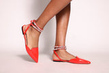 Rosalind Flats Red - Wear with style