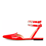 Rosalind Flats Red - Wear with style