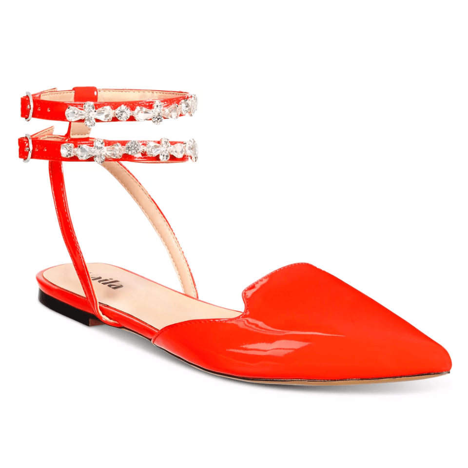 Rosalind Flats Red - Wear with style