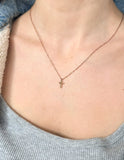 Rose Gold Cross Necklace - Wear with style