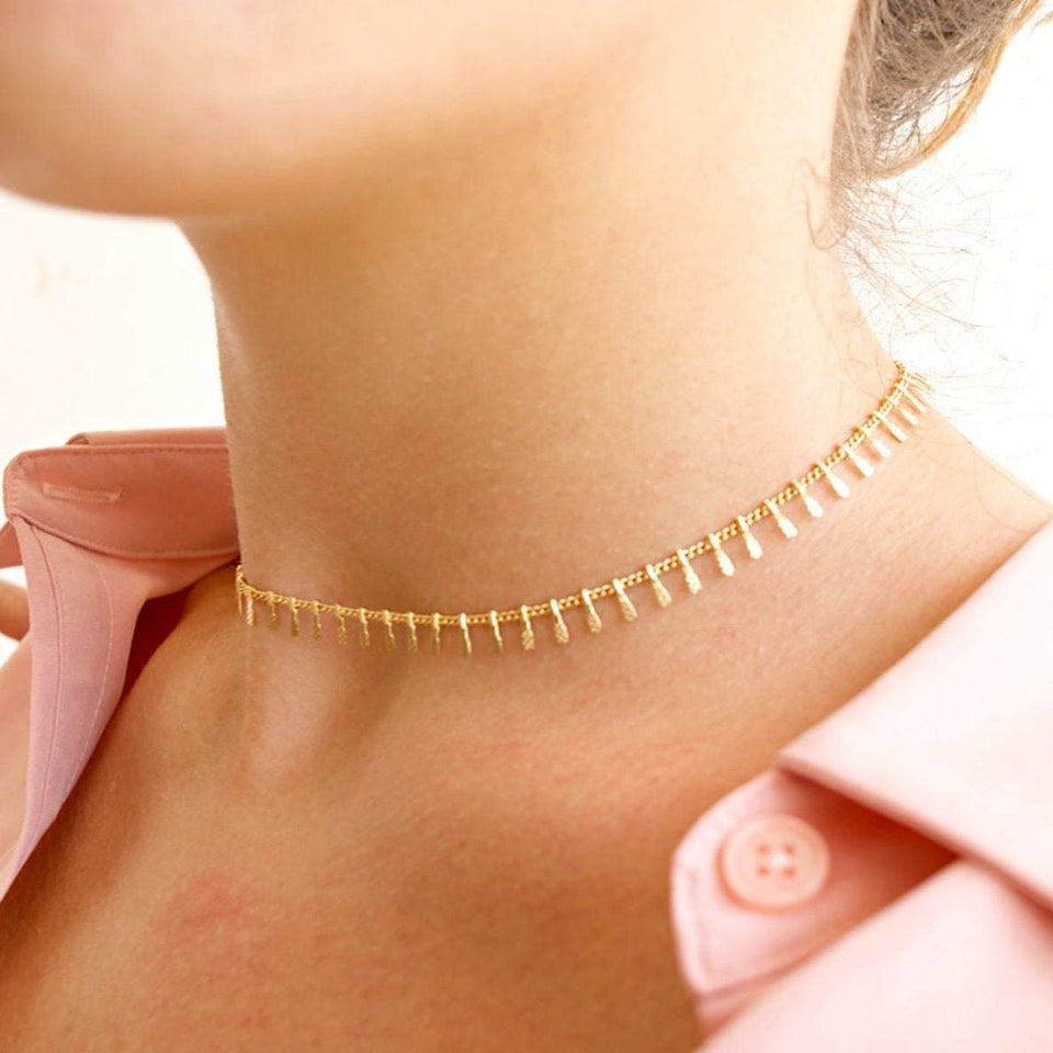 Rose + Gold + Silver Fringe - Wear with style