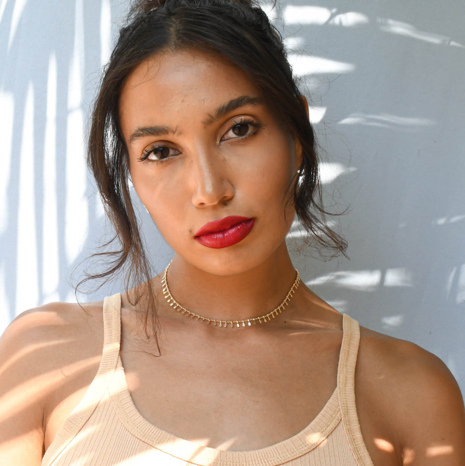 Rose + Gold + Silver Fringe - Wear with style