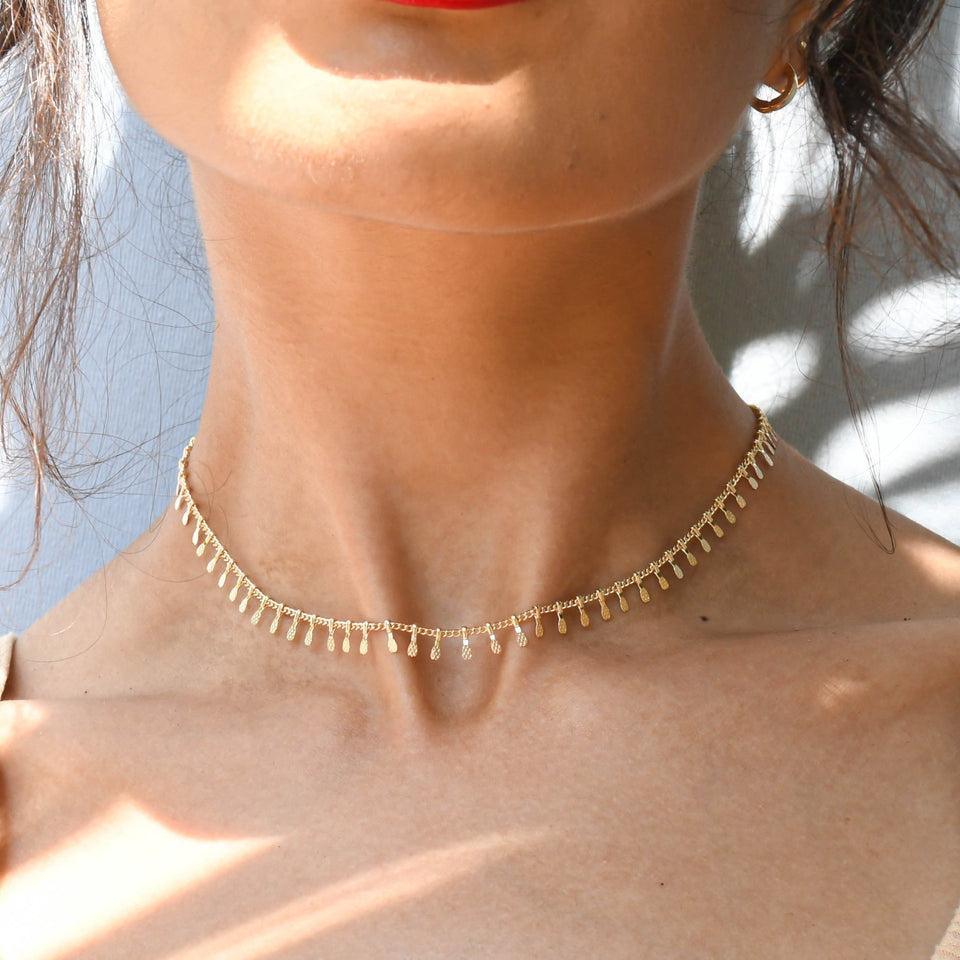 Rose + Gold + Silver Fringe - Wear with style