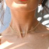 Rose + Gold + Silver Fringe - Wear with style