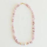 Rose Necklace-Rose Quartz - Wear with style
