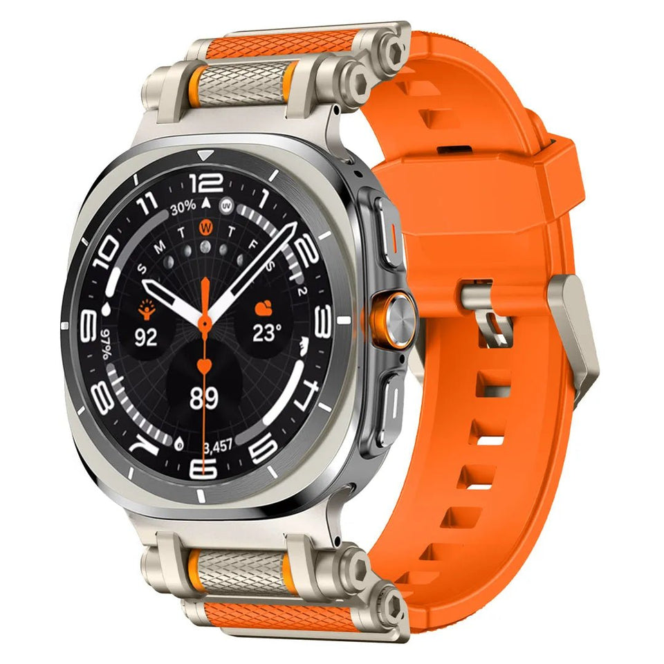 Rotation Axis Silicone Band For Galaxy Watch 7 Ultra/8 Ultra - Wear with style