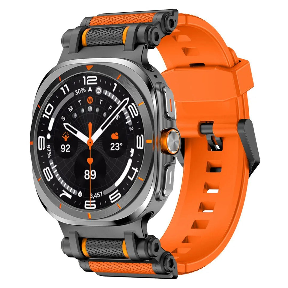 Rotation Axis Silicone Band For Galaxy Watch 7 Ultra/8 Ultra - Wear with style