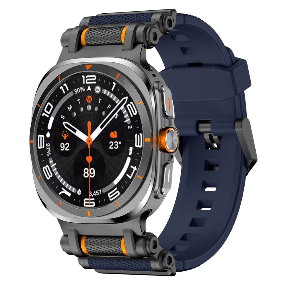 Rotation Axis Silicone Band For Galaxy Watch 7 Ultra/8 Ultra - Wear with style