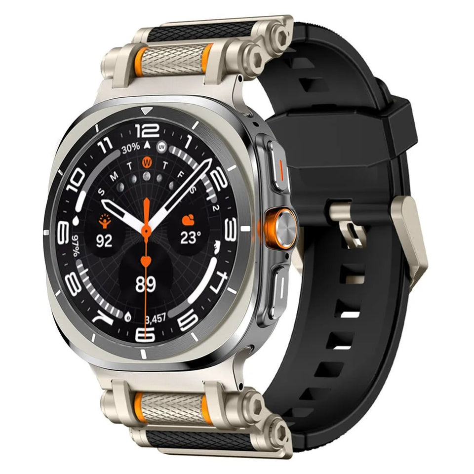 Rotation Axis Silicone Band For Galaxy Watch 7 Ultra/8 Ultra - Wear with style