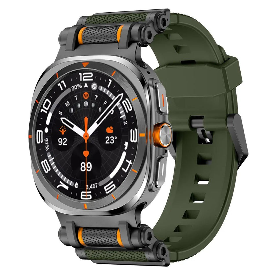 Rotation Axis Silicone Band For Galaxy Watch 7 Ultra/8 Ultra - Wear with style