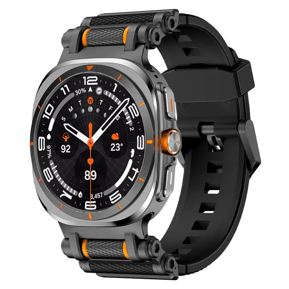 Rotation Axis Silicone Band For Galaxy Watch 7 Ultra/8 Ultra - Wear with style
