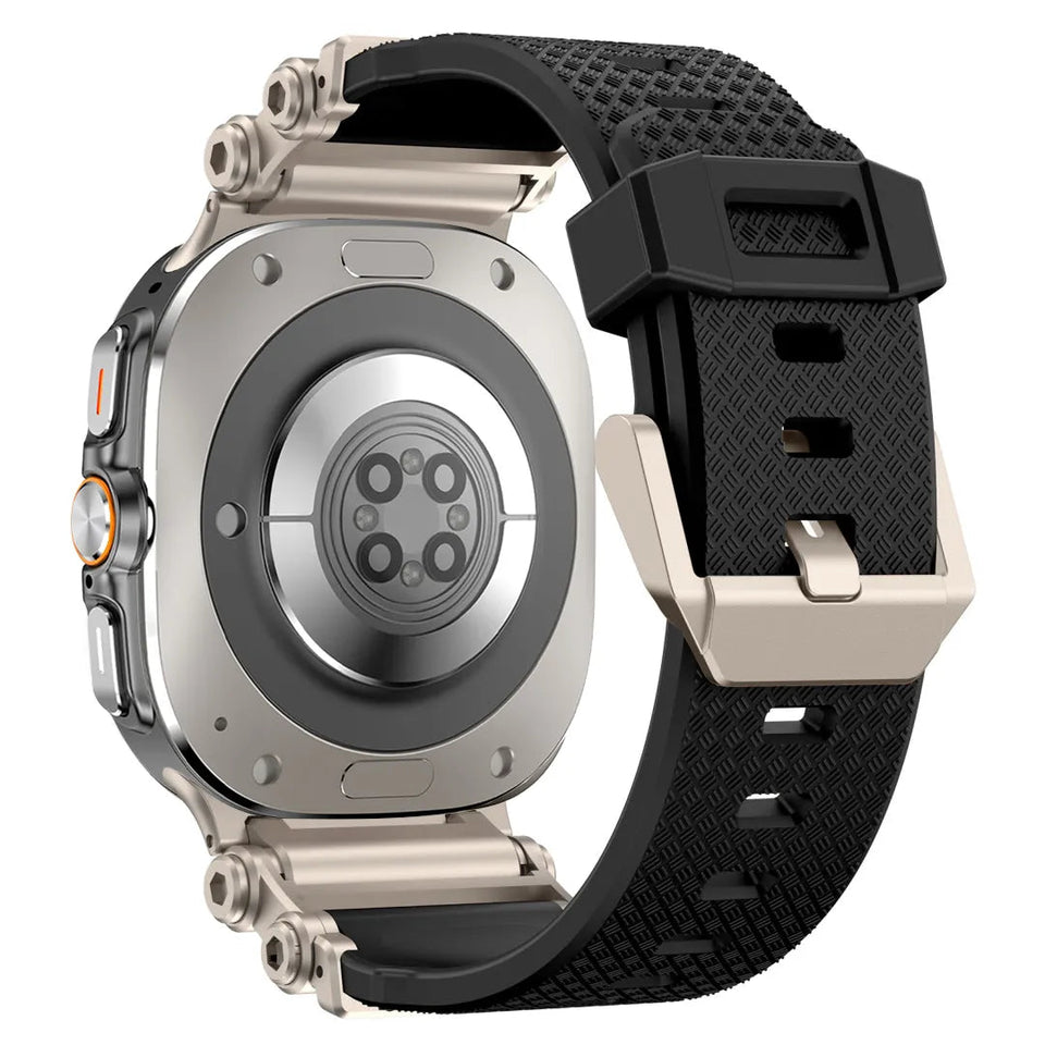 Rotation Axis Silicone Band For Galaxy Watch 7 Ultra/8 Ultra - Wear with style