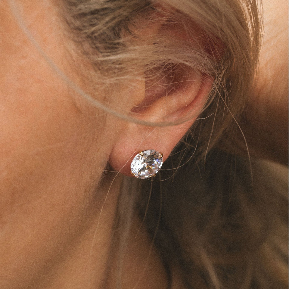 Round Cz Studs - Wear with style