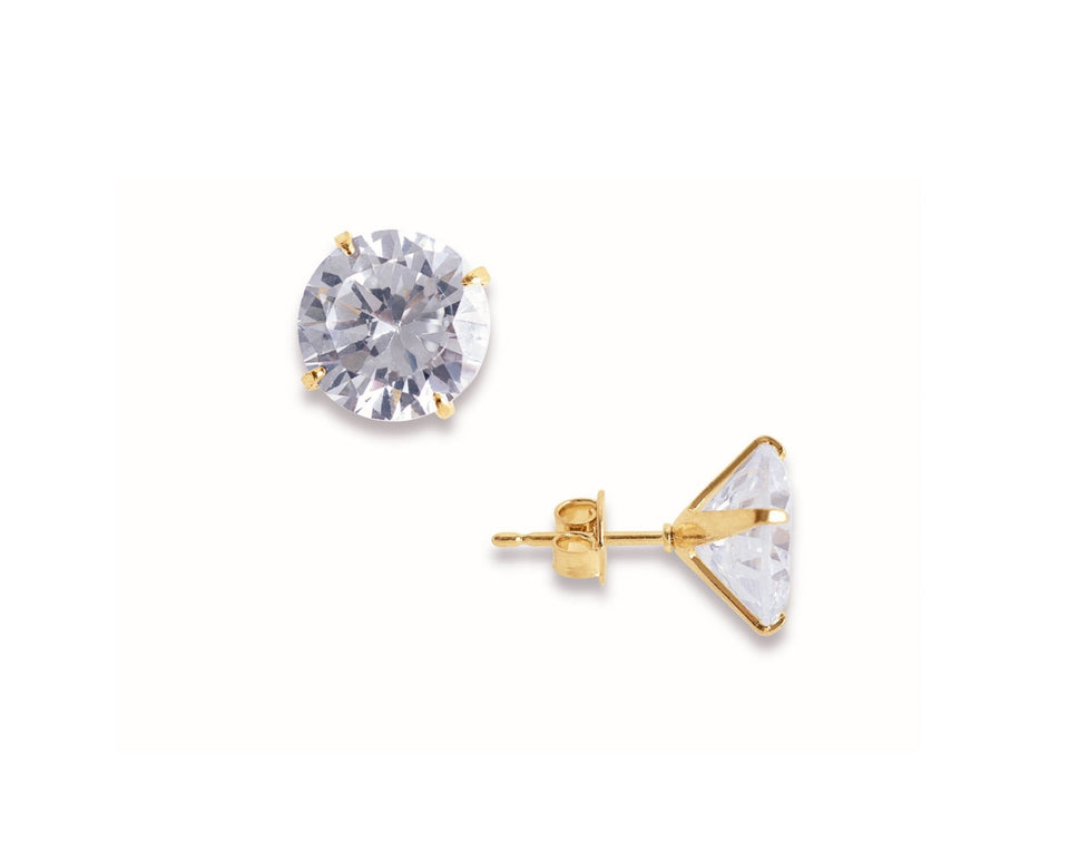 Round Cz Studs - Wear with style